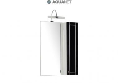 Aquanet Зеркало Честер 60 цв.черный/патина серебро без свтеильника (186089)