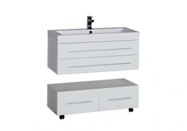 Aquanet Тумба Нота 100 (005) цв.бел. глянец (171496) Aquanet Тумба Нота 100 (005) цв.бел. глянец (171496)