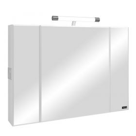 Санта Зеркальный шкаф Стандарт 90 свет