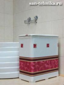 Bath Plus Rome 2390/12 корзина для белья (жесткая) 