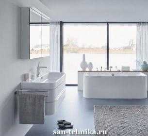 Duravit Happy D2 H2636502222 тумба под раковину (белый глянцевый)