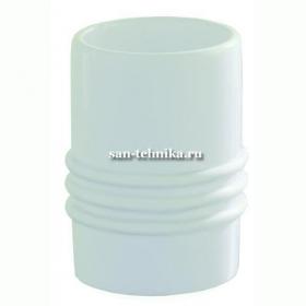 Inda Colorella A44010WB стакан настольный (белый)