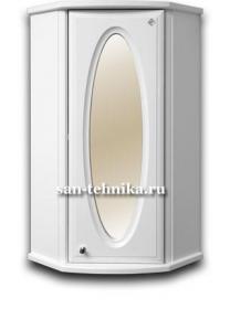 Норта-Аква Астор 05 шкаф подвесной с зеркальной вставкой
